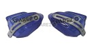 For Royal Enfield New Himalayan 450 Tinted Blue Color Hand Guard Kit - SPAREZO